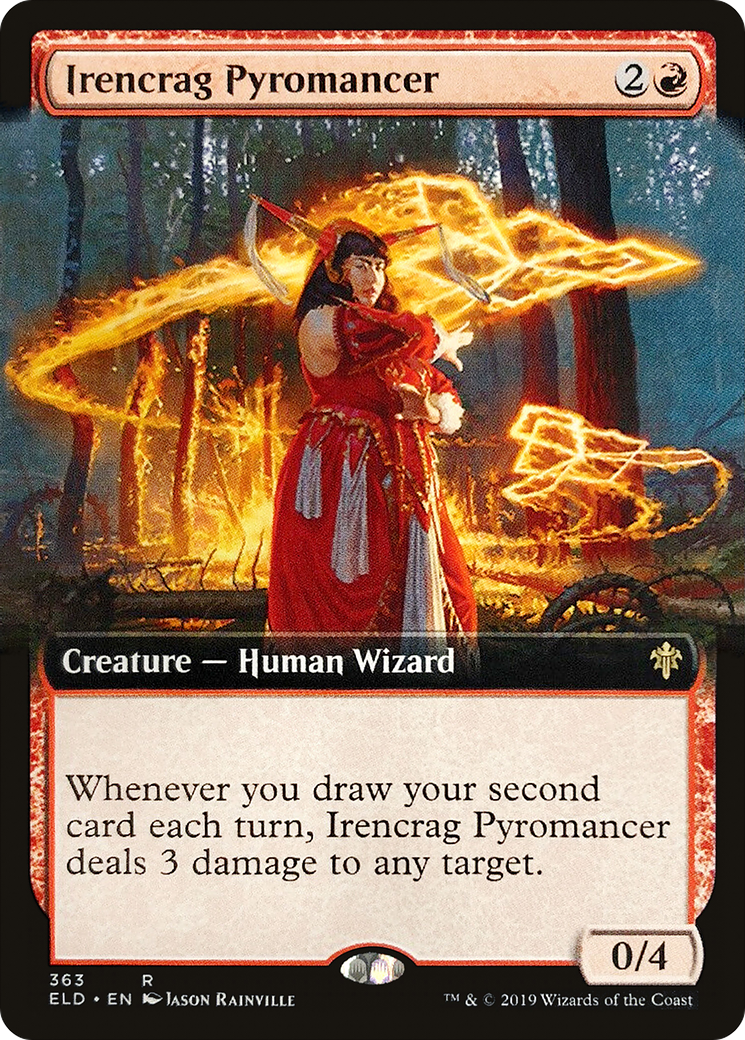 Irencrag Pyromancer - Extended Art [ELD-363]