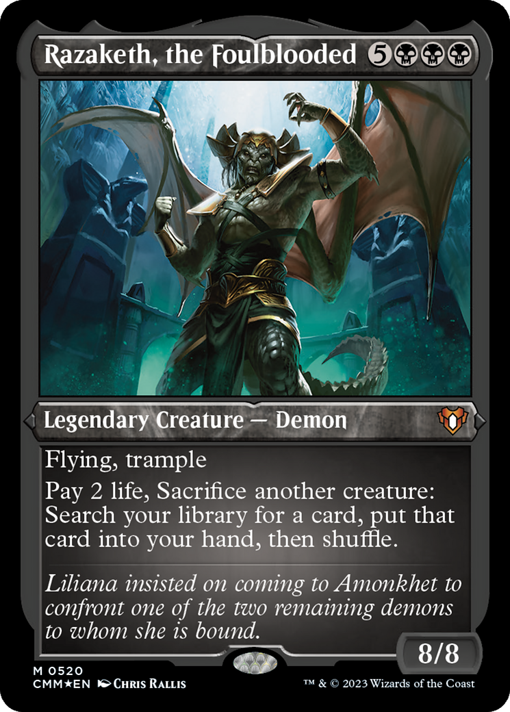 Razaketh, the Foulblooded [CMM-520]