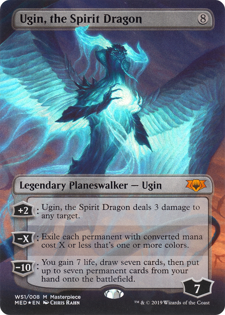Ugin, the Spirit Dragon - Borderless [MED-WS1]