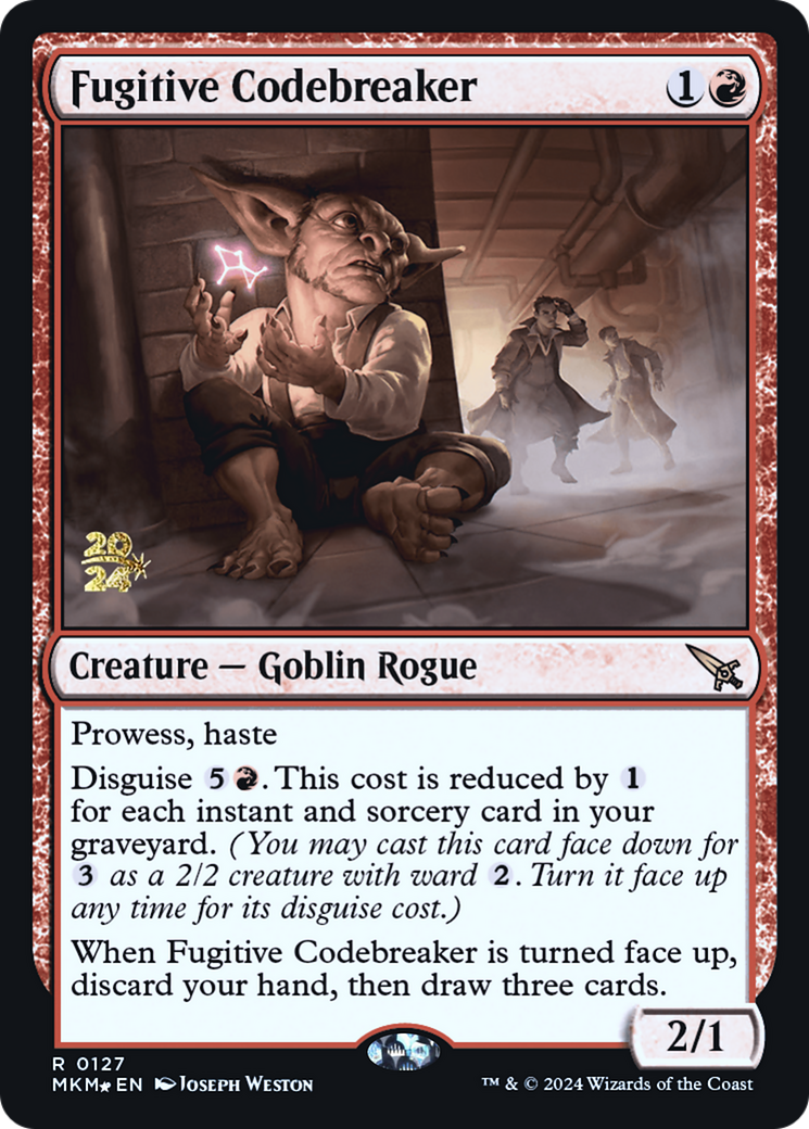 Fugitive Codebreaker - Prerelease Promo [PMKM-127s]