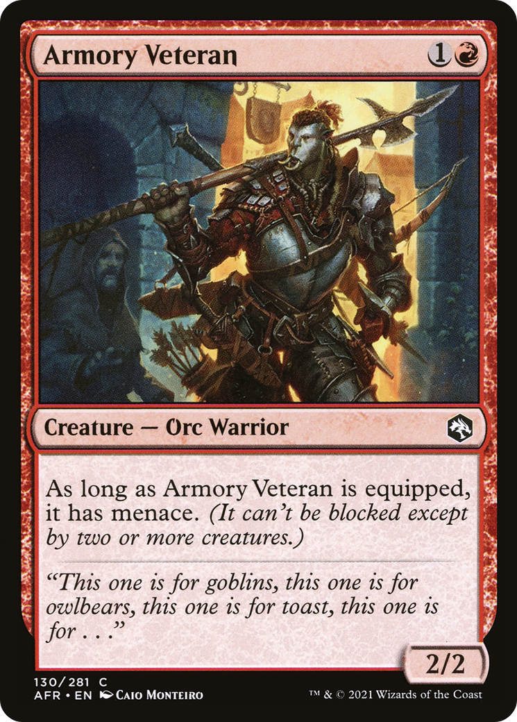 Armory Veteran [AFR-130]