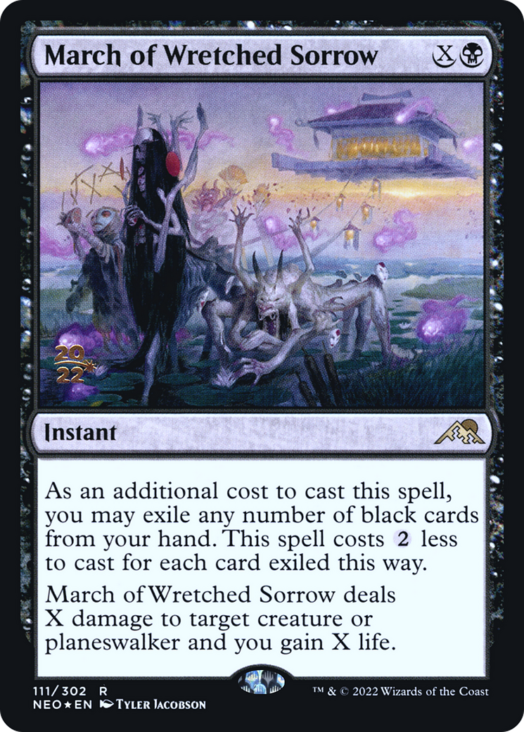 March of Wretched Sorrow - Prerelease Promo [PNEO-111s]