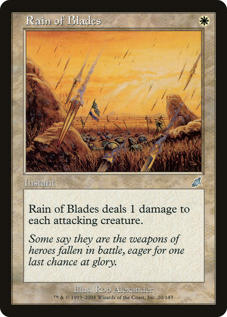 Rain of Blades [SCG-20]