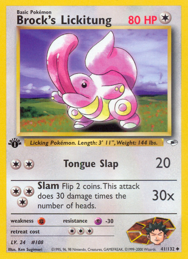 Brock's Lickitung [GYM1-41]