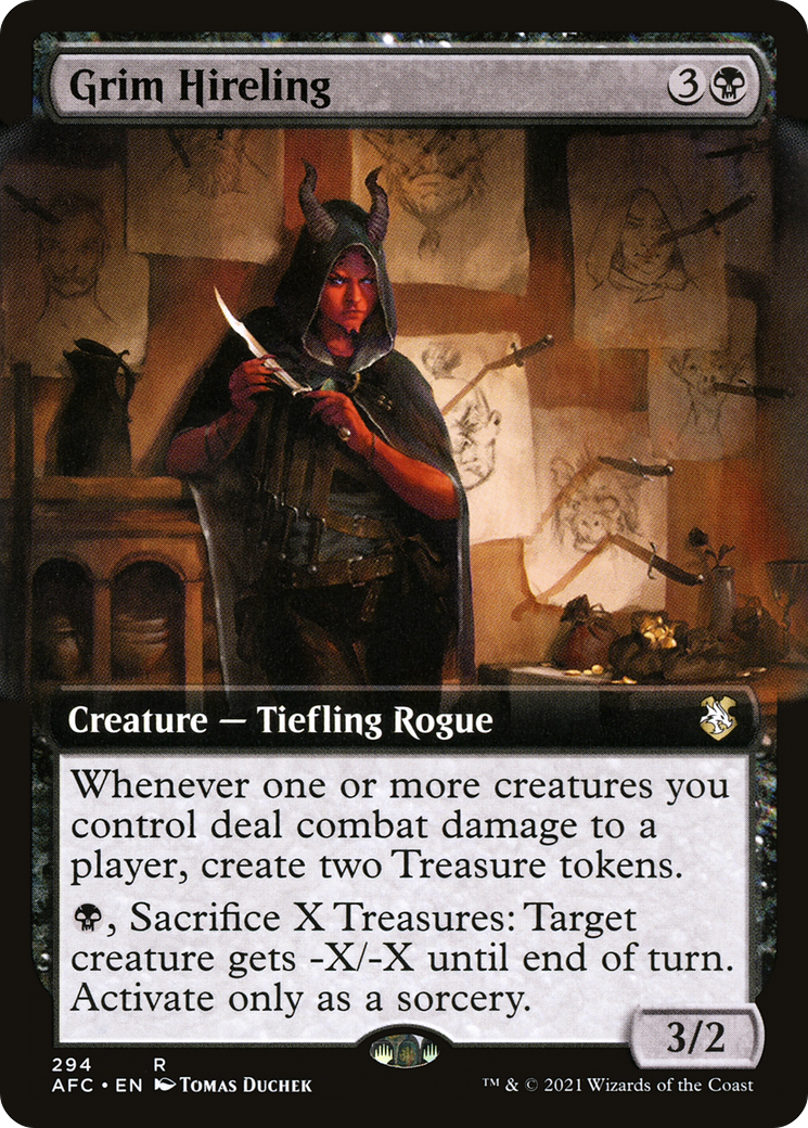 Grim Hireling - Extended Art [AFC-294]