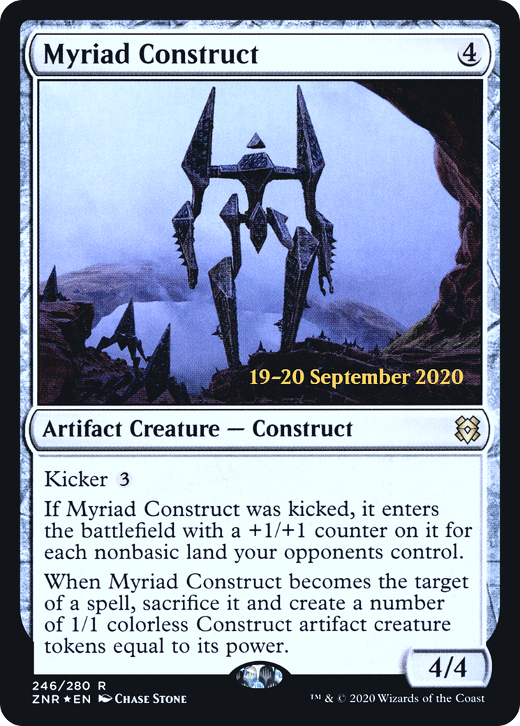 Myriad Construct - Prerelease Promo [PZNR-246s]