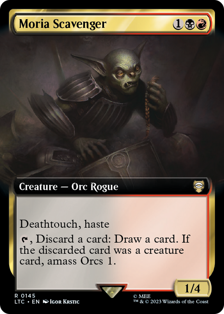 Moria Scavenger - Extended Art [LTC-145]