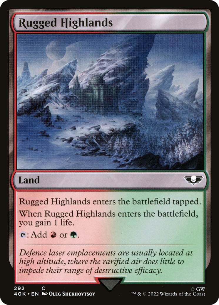 Rugged Highlands [40K-292]