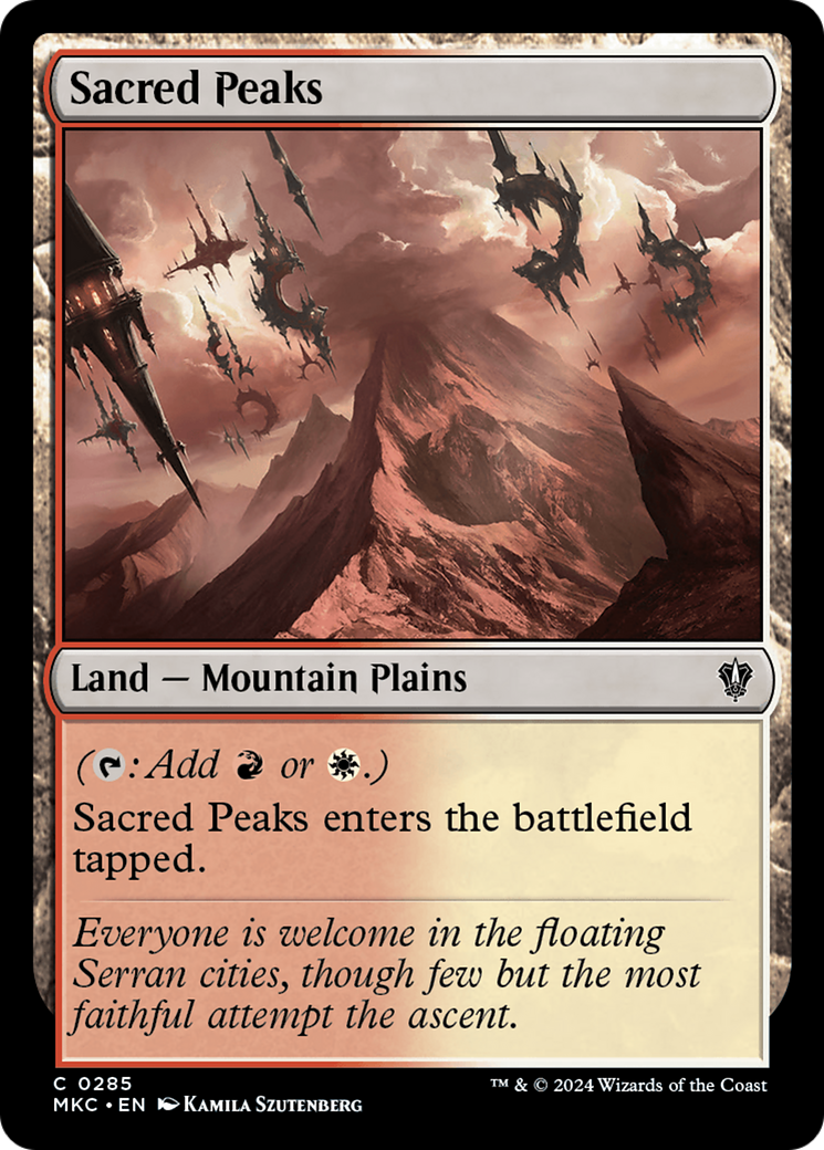 Sacred Peaks [MKC-285]