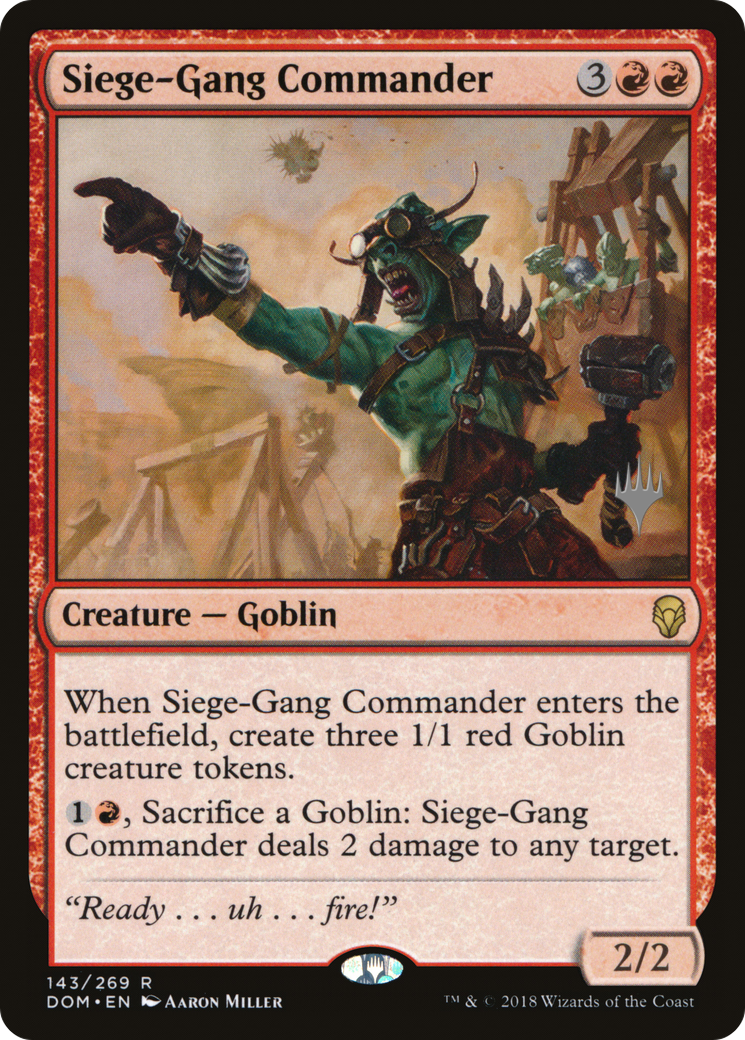 Siege-Gang Commander - Promo Pack [PDOM-143p]