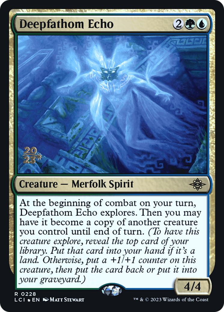 Deepfathom Echo - Prerelease Promo [PLCI-228s]