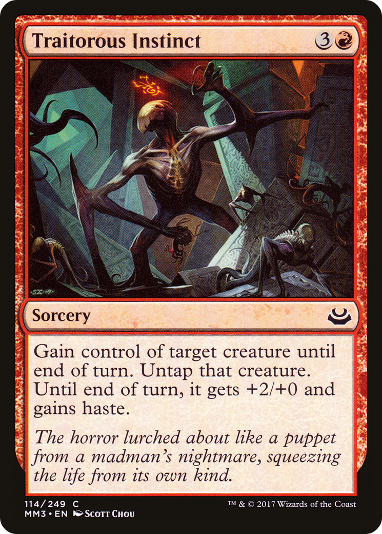 Traitorous Instinct [MM3-114]