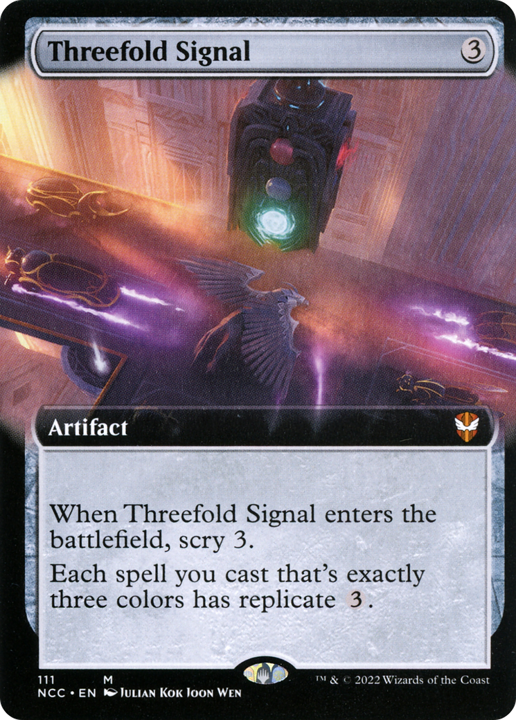 Threefold Signal - Extended Art [NCC-111]