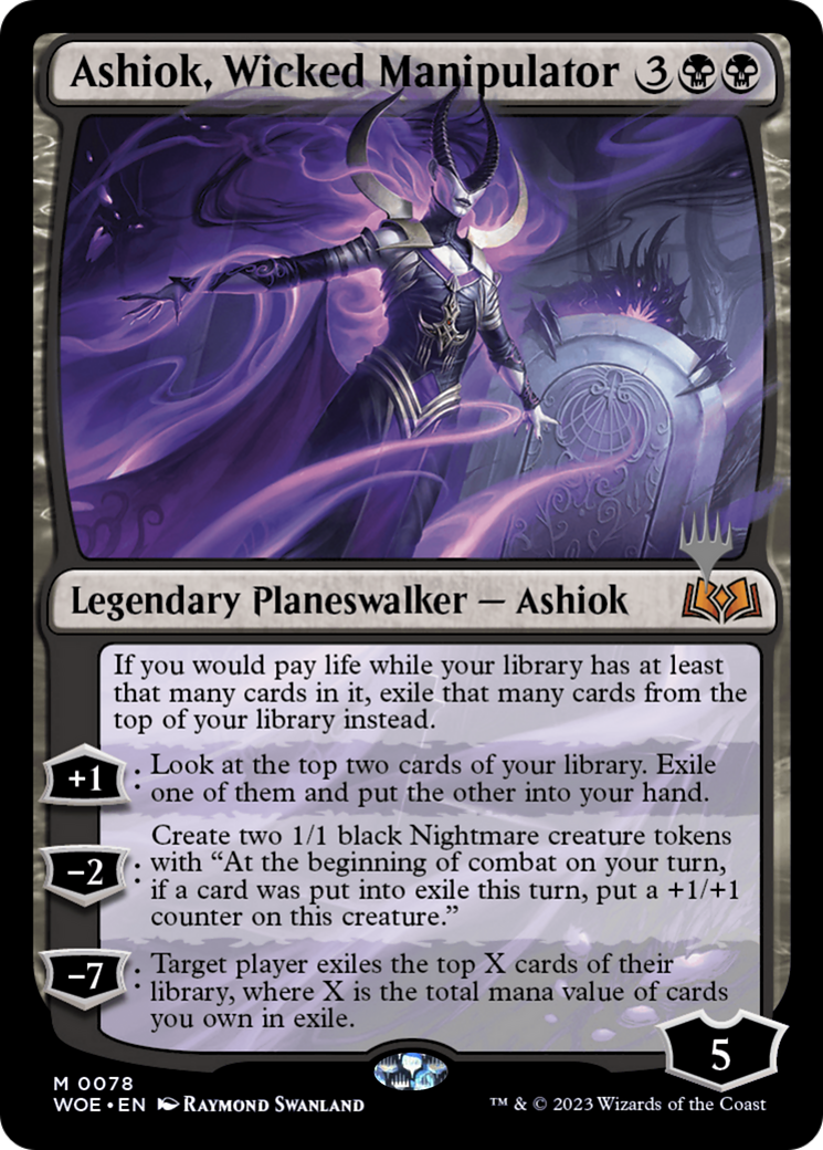 Ashiok, Wicked Manipulator - Promo Pack [PWOE-78p]