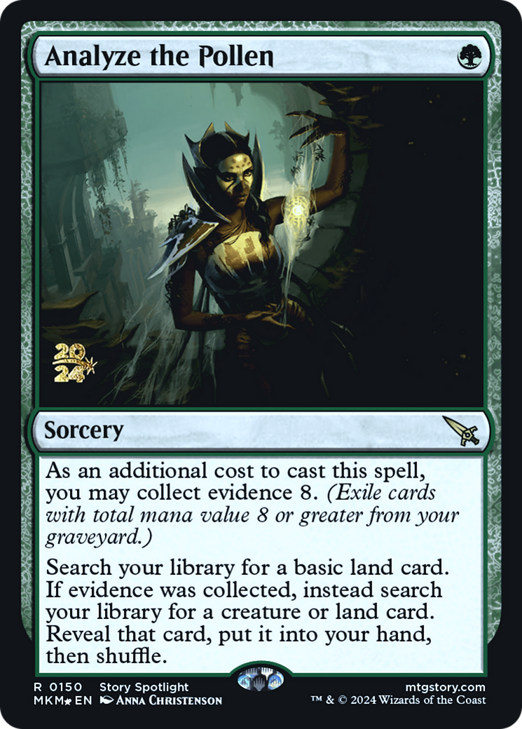 Analyze the Pollen - Prerelease Promo [PMKM-150s]