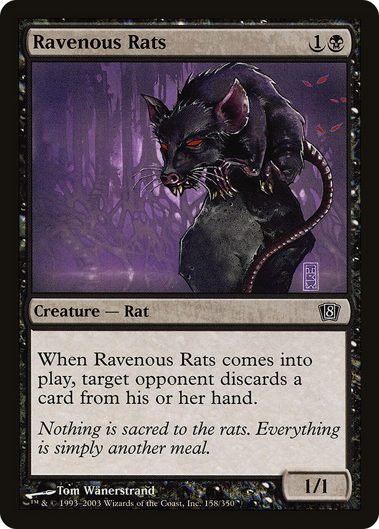 Ravenous Rats [8ED-158★]