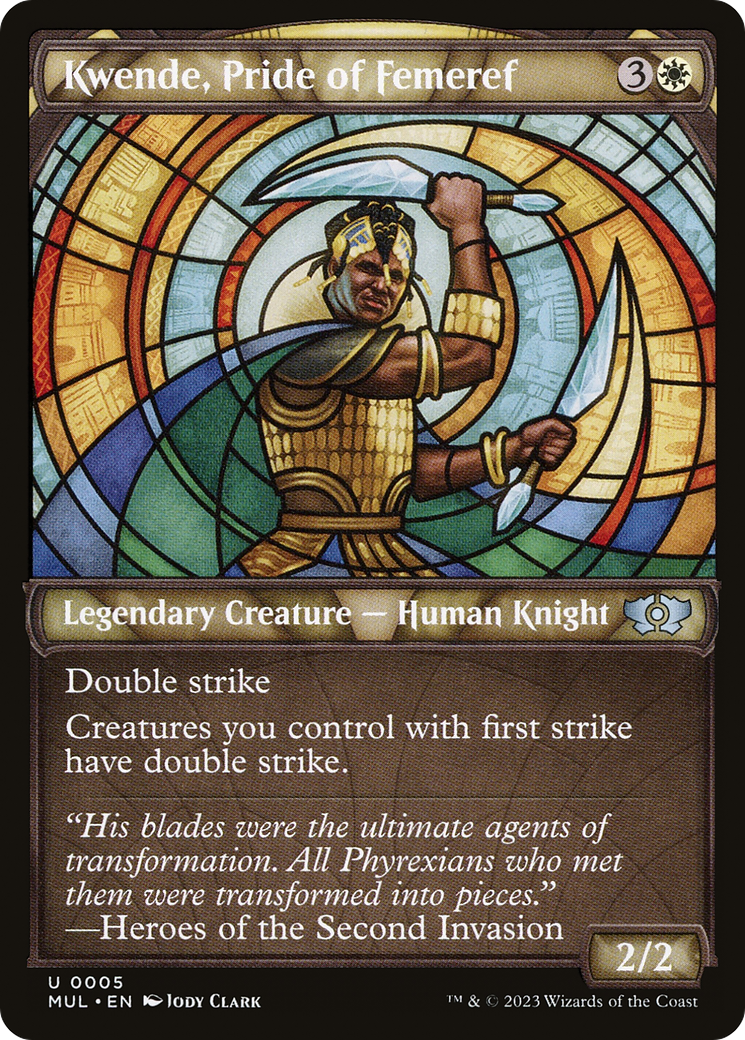Kwende, Pride of Femeref - Showcase [MUL-5]