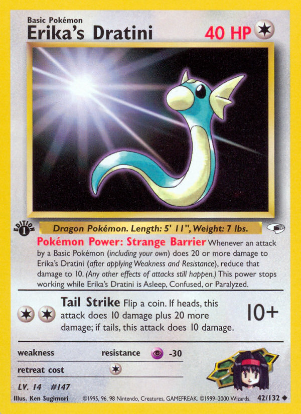 Erika's Dratini [GYM1-42]