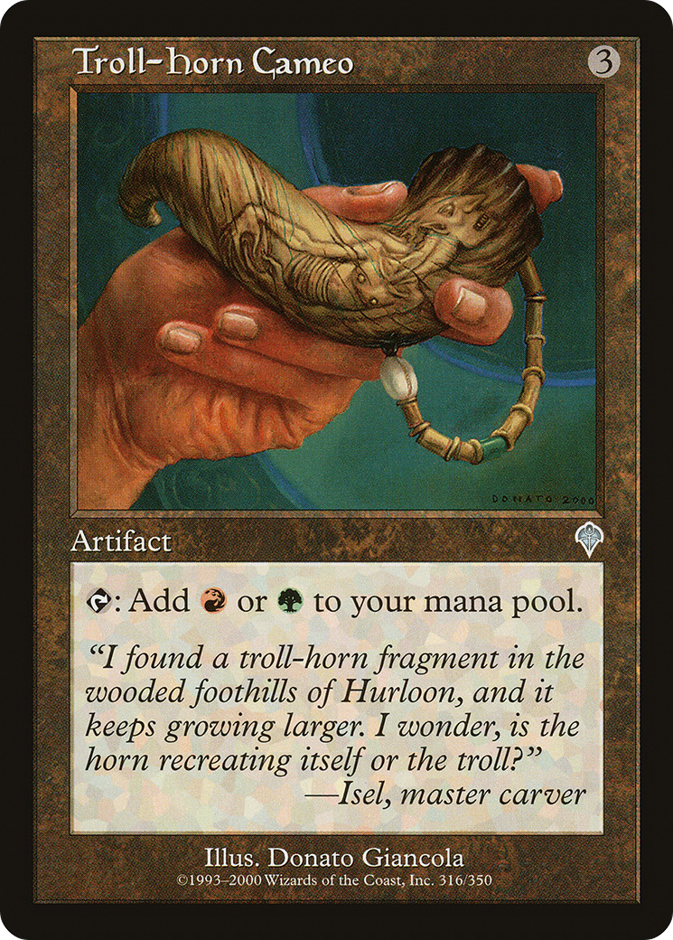 Troll-Horn Cameo [INV-316]