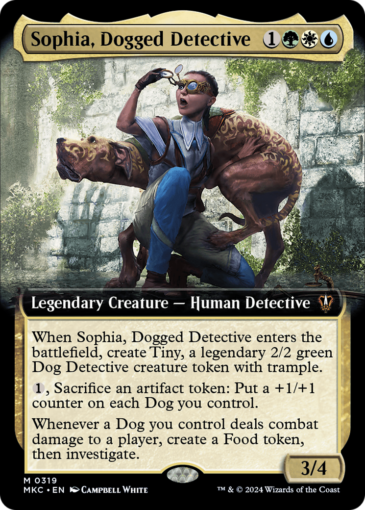 Sophia, Dogged Detective - Extended Art [MKC-319]