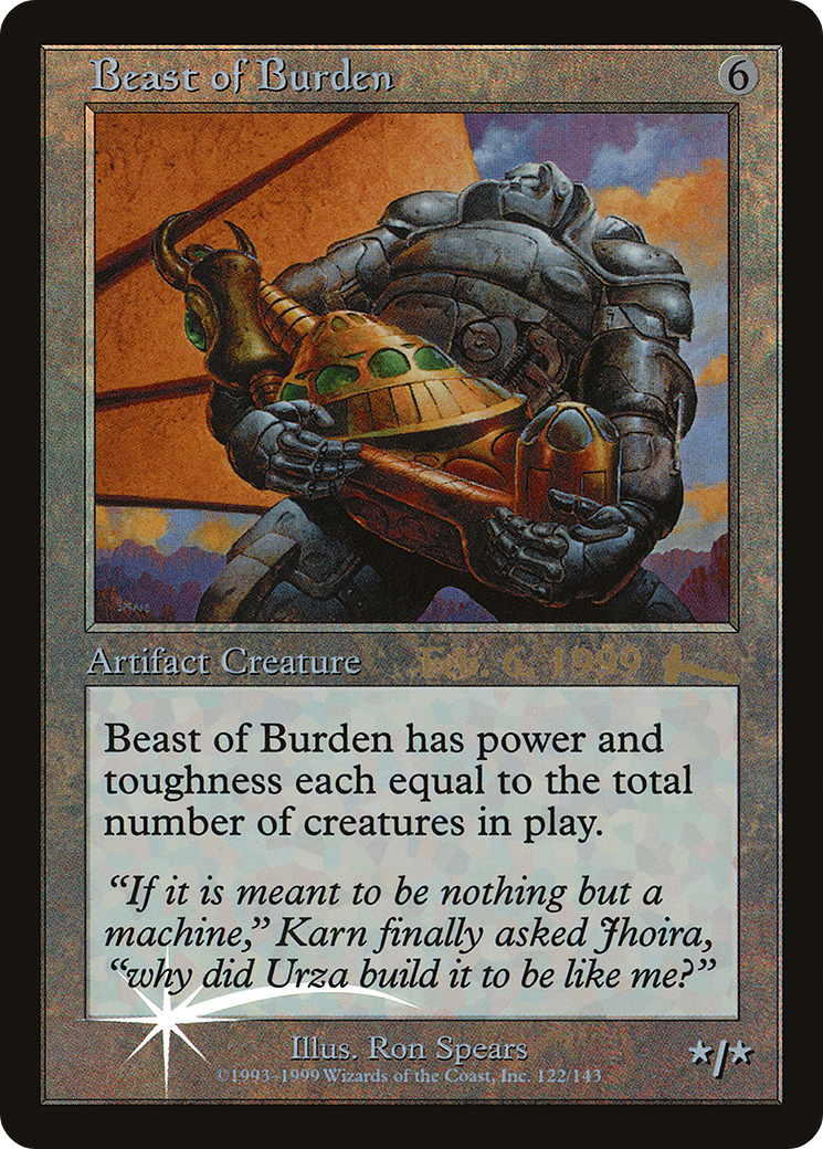 Beast of Burden - Prerelease Promo [PULG-122]