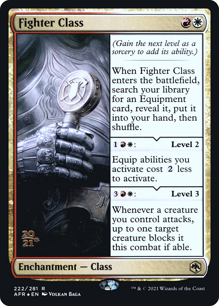 Fighter Class - Prerelease Promo [PAFR-222s]