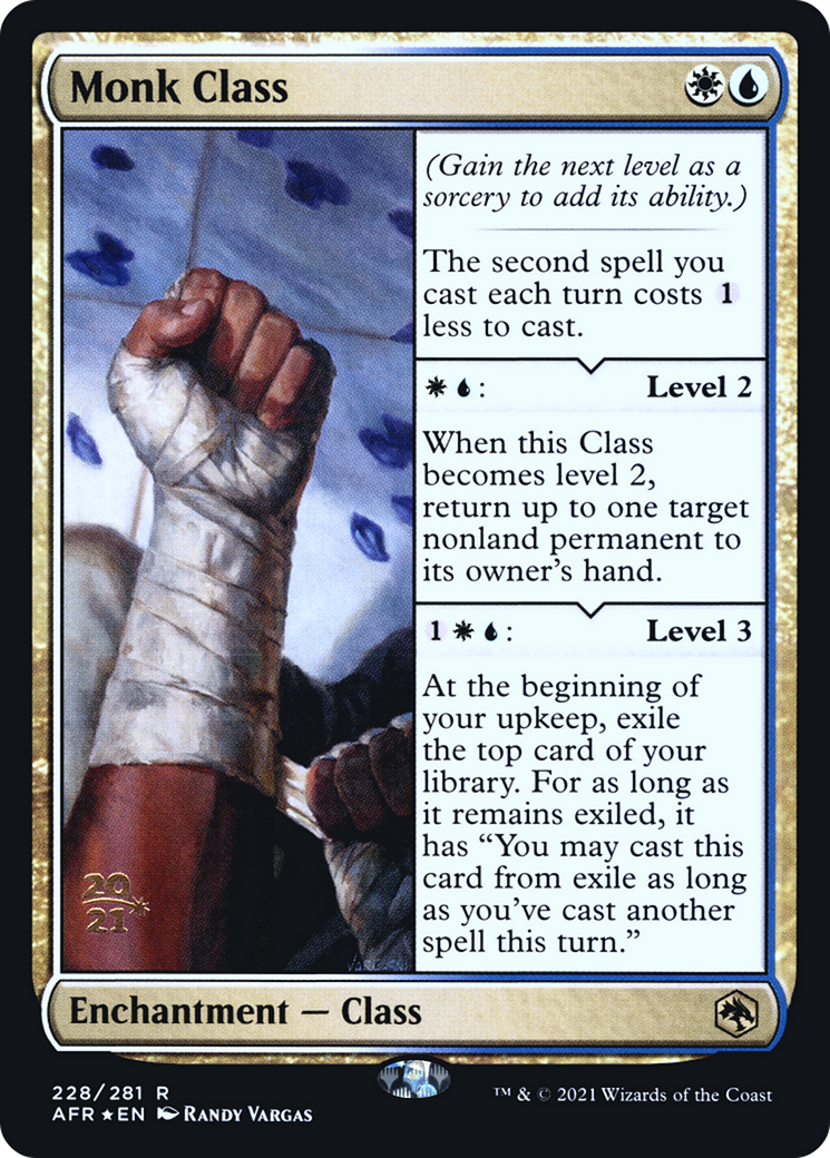 Monk Class - Prerelease Promo [PAFR-228s]
