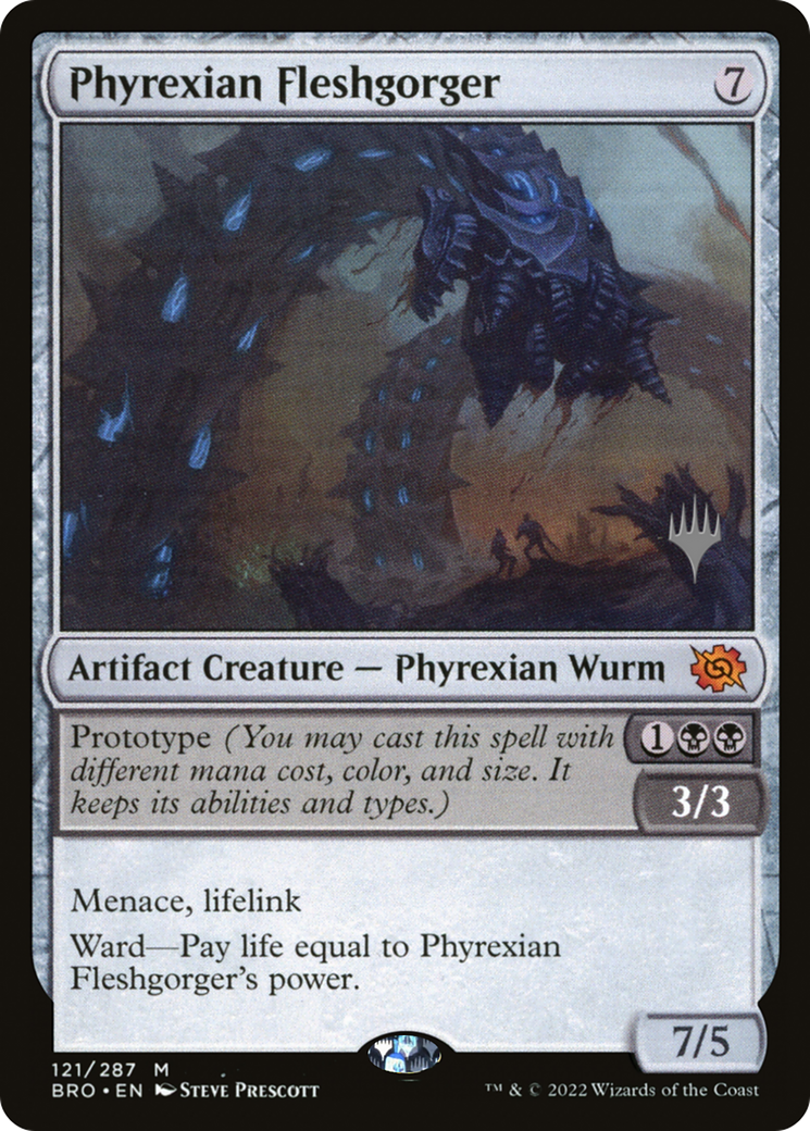 Phyrexian Fleshgorger - Promo Pack [PBRO-121p]