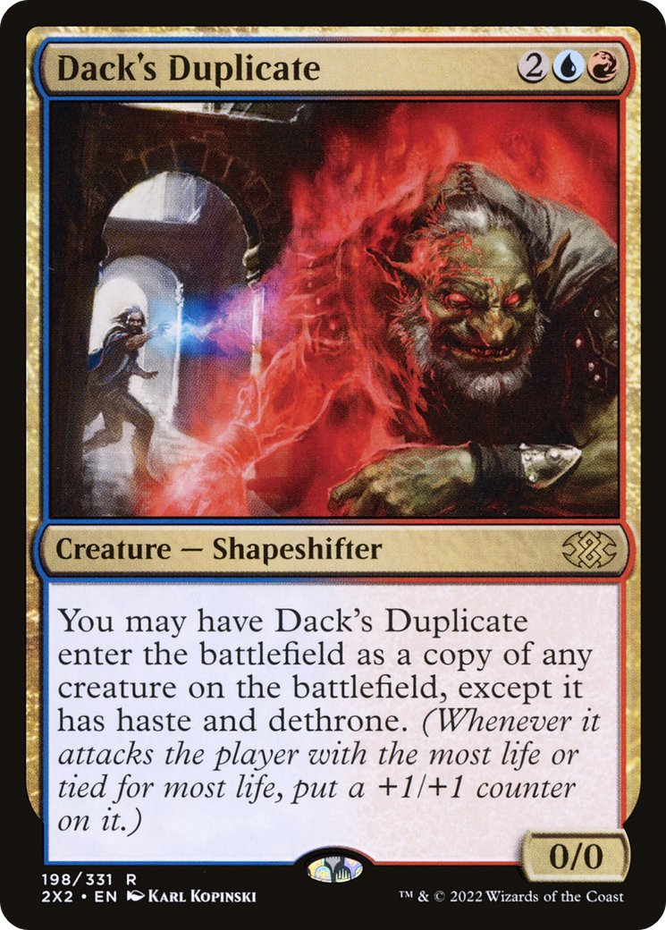 Dack's Duplicate [2X2-198]