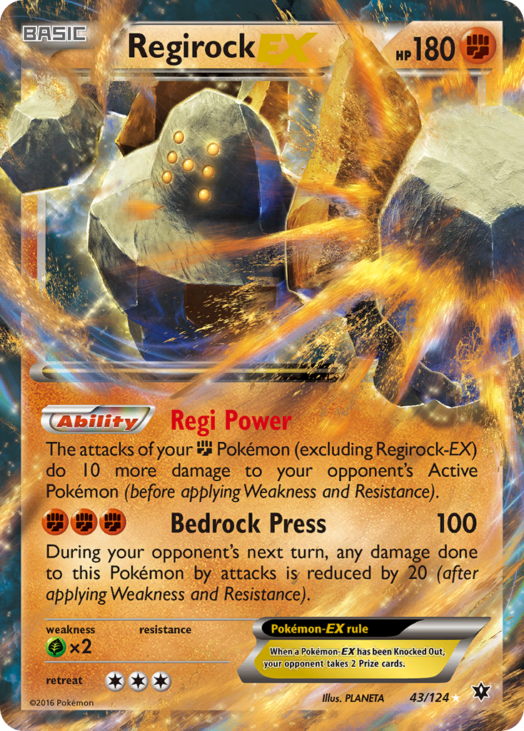 Regirock-EX [XY10-43]