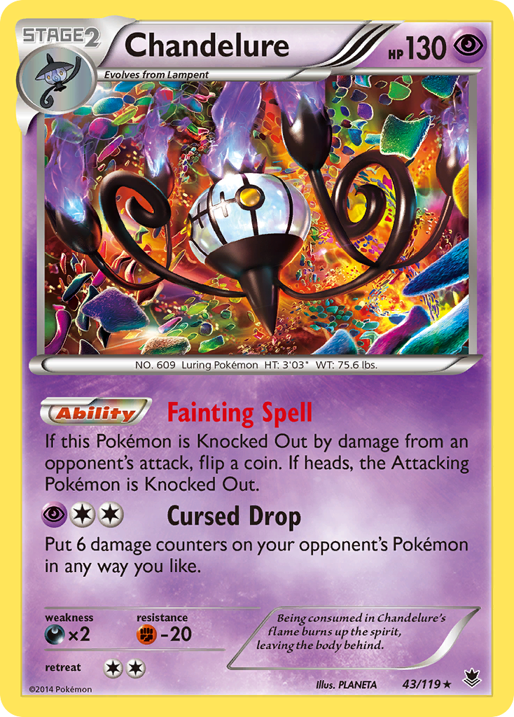 Chandelure [XY4-43]