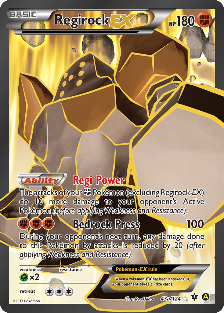 Regirock-EX [XY10-43A]