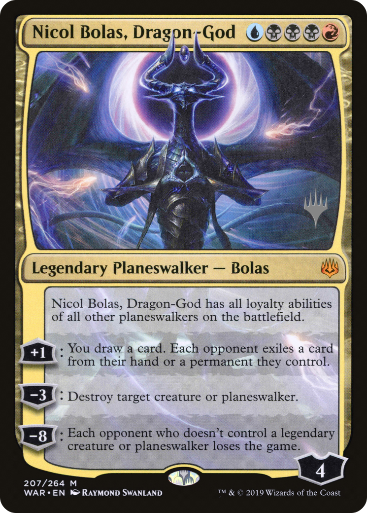 Nicol Bolas, Dragon-God - Promo Pack [PWAR-207p]