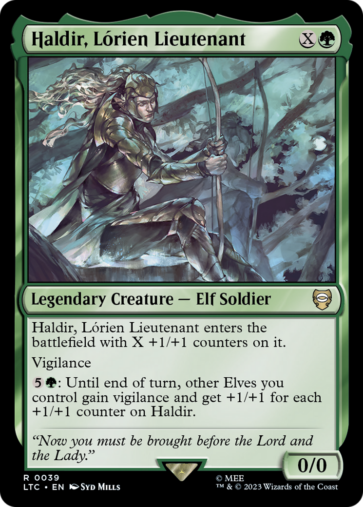 Haldir, Lórien Lieutenant [LTC-39]