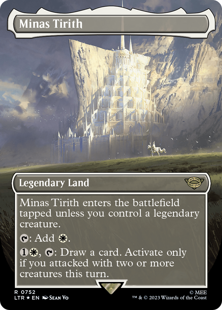 Minas Tirith - Borderless - Surge Foil [LTR-752]