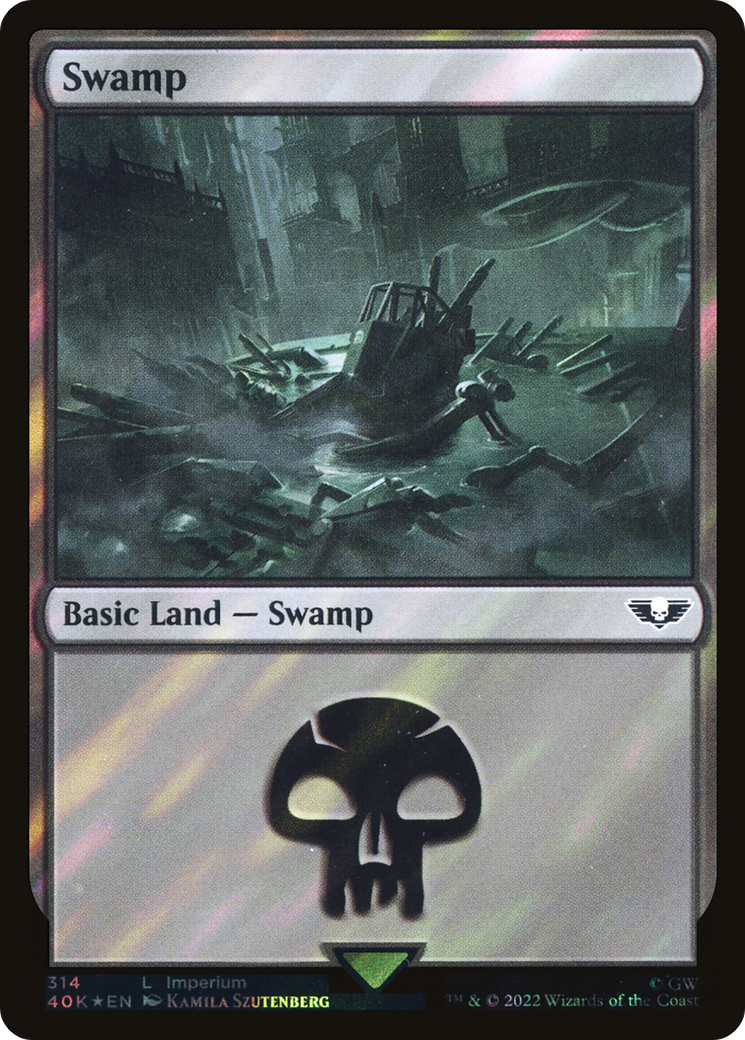 Swamp - Surge Foil [40K-314★]