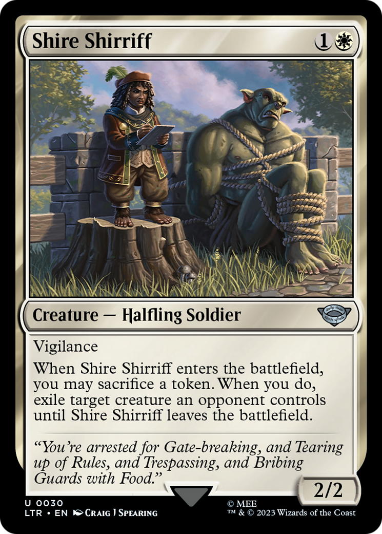 Shire Shirriff [LTR-30]