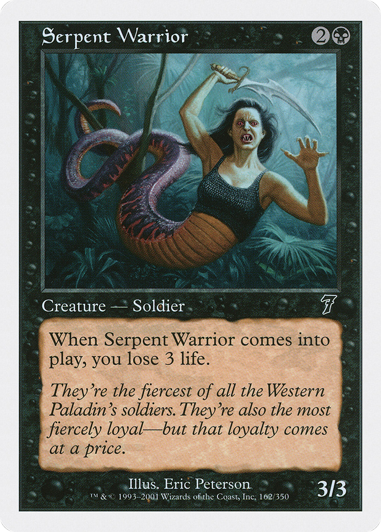 Serpent Warrior [7ED-162]