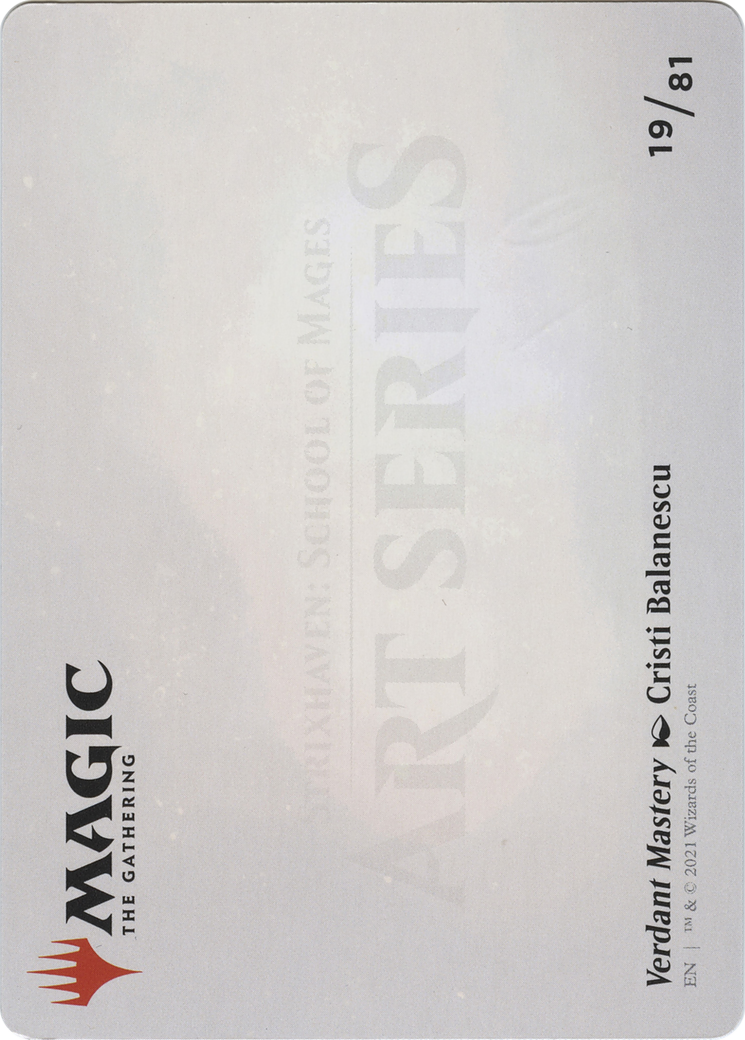 Verdant Mastery // Verdant Mastery [ASTX-19]