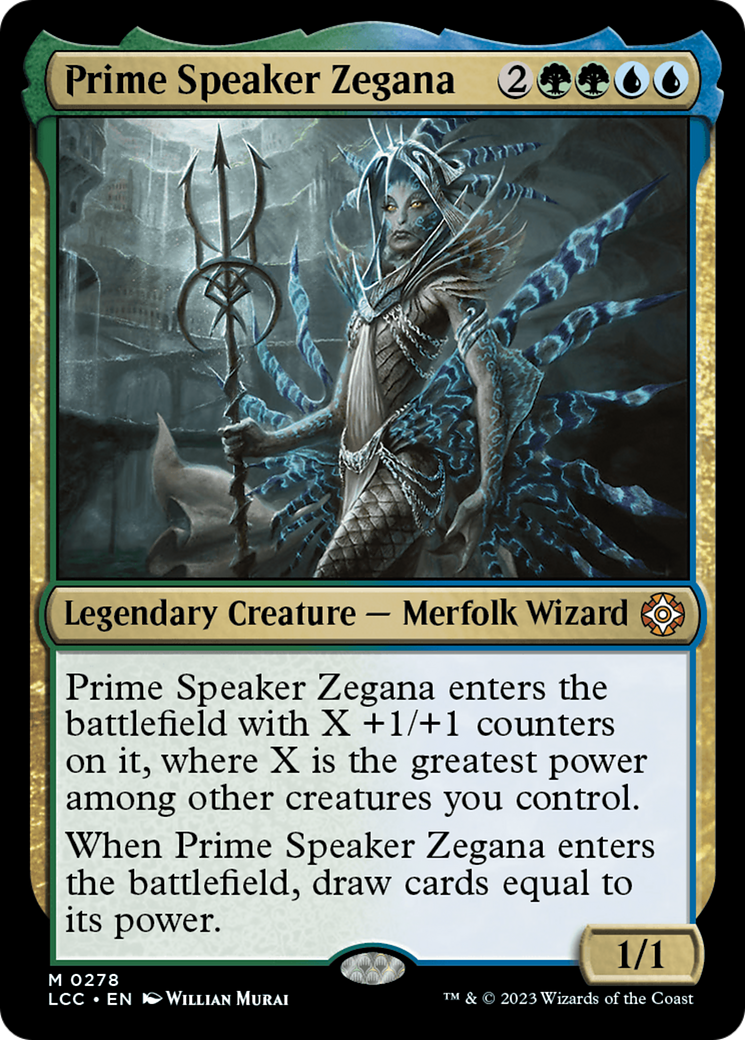 Prime Speaker Zegana [LCC-278]