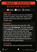 Booster Sleuth // Booster Sleuth (cont'd) [MZNR-3]