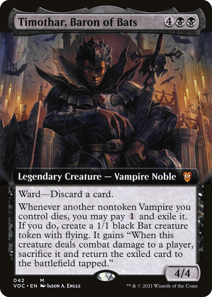 Timothar, Baron of Bats - Extended Art [VOC-42]