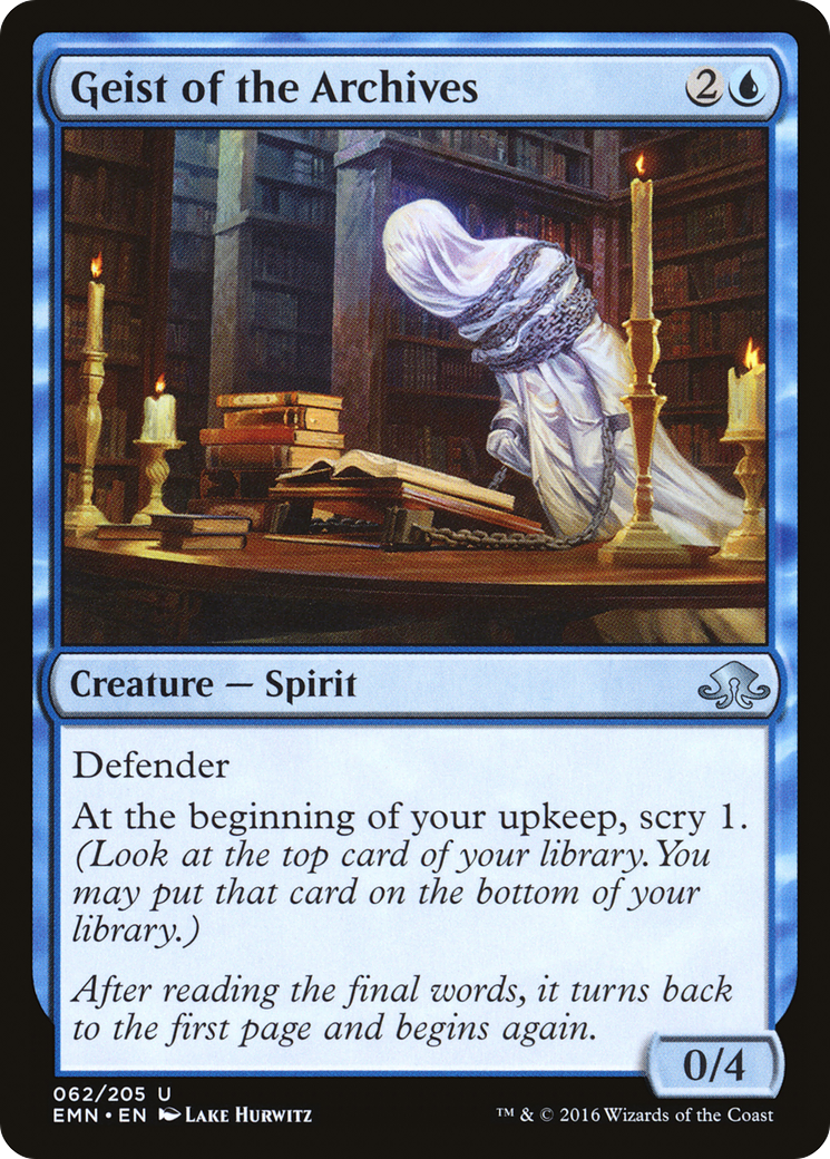 Geist of the Archives [EMN-62]