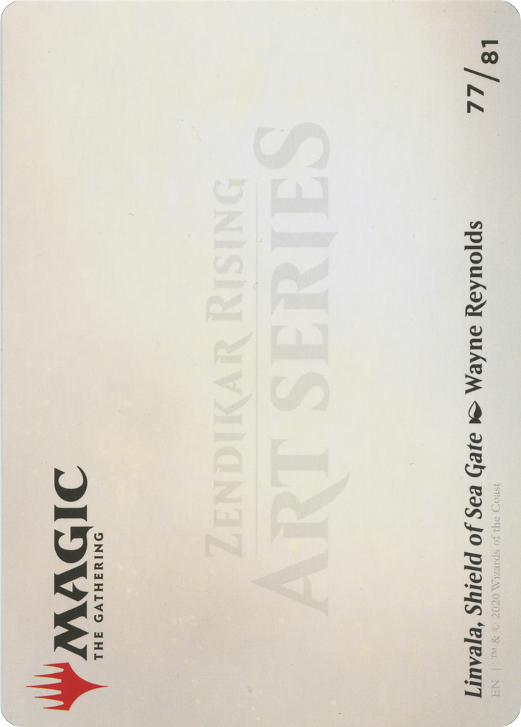 Linvala, Shield of Sea Gate // Linvala, Shield of Sea Gate - Borderless [AZNR-77]