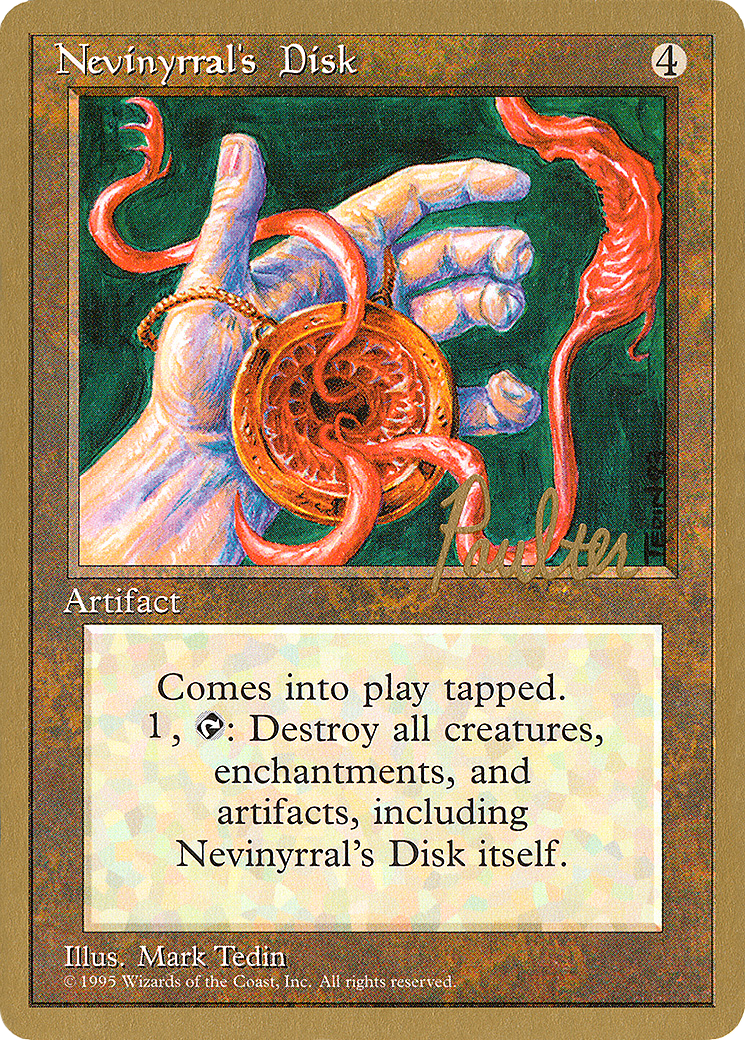 Nevinyrral's Disk [PTC-pp338]
