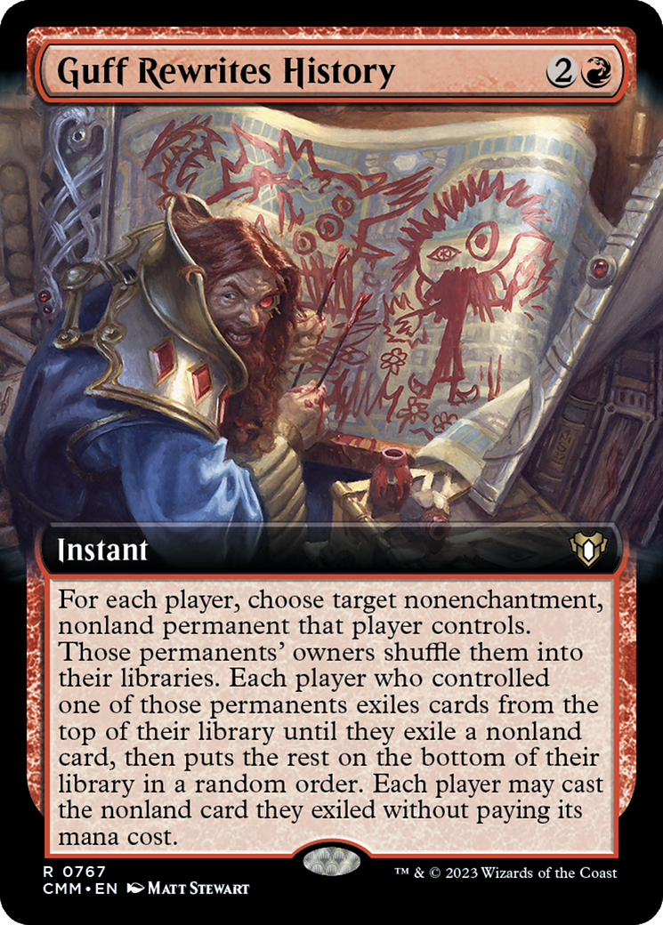 Guff Rewrites History - Extended Art [CMM-767]