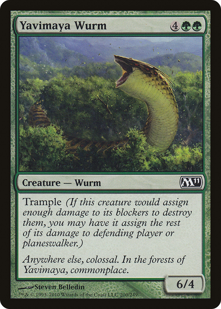 Yavimaya Wurm [M11-200]
