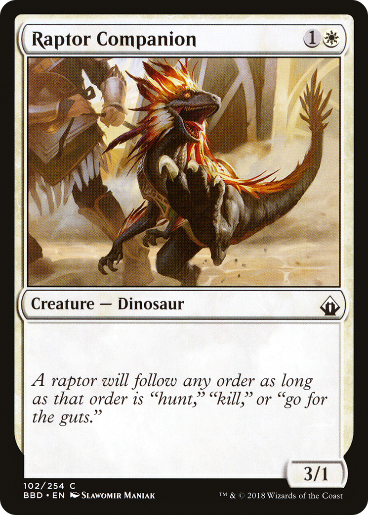 Raptor Companion [BBD-102]