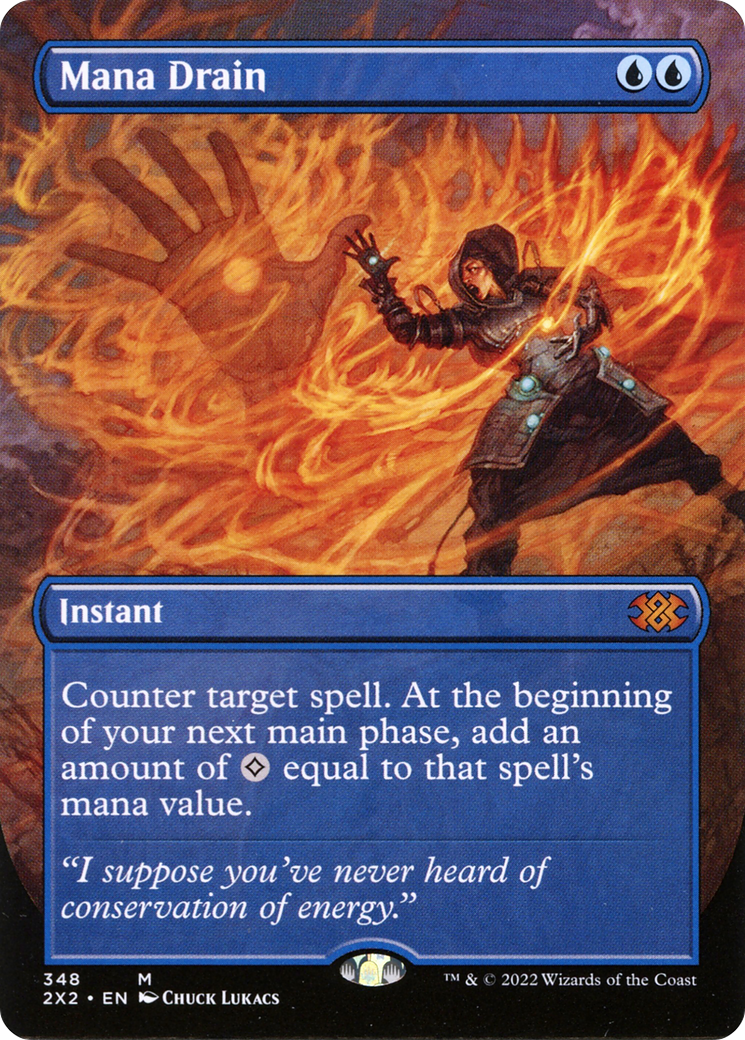 Mana Drain - Borderless [2X2-348]