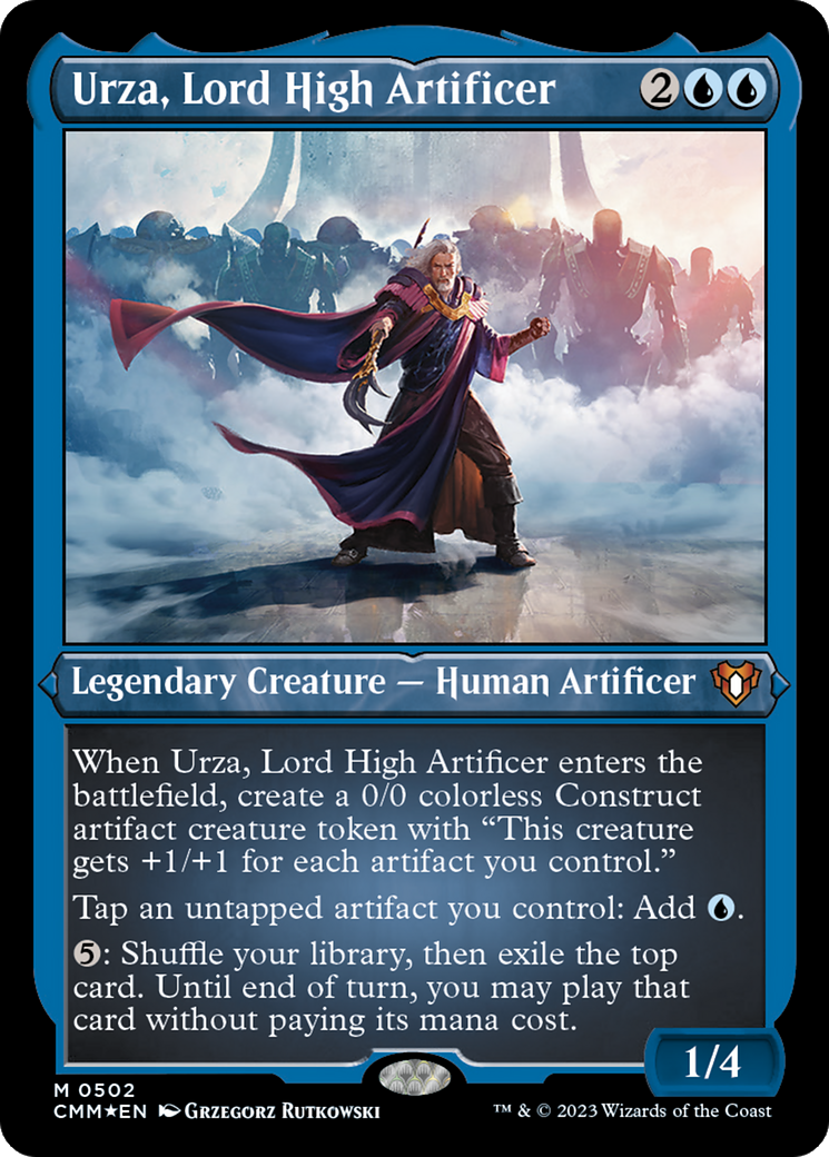 Urza, Lord High Artificer [CMM-502]